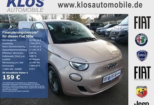 Gebraucht Fiat 500e Icon 86 kW (118 PS) 2022 Gold Limousine