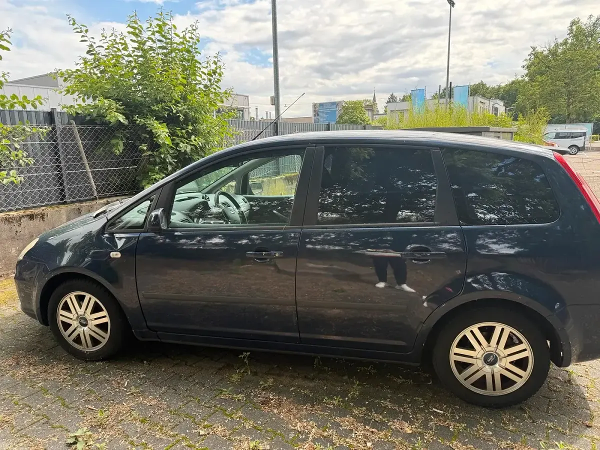 Gebraucht Ford C-MAX 110 PS (80 kW) 2009 Blau Van / Kleinbus