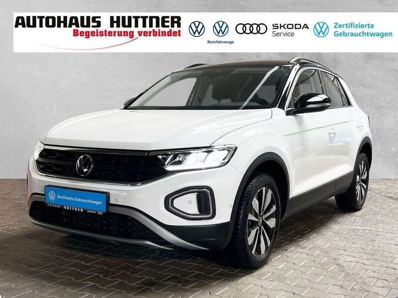 Pure white Gebraucht 2024 VW T-Roc Move SUV | 30.490 € (Etwas zu teuer) - Bild 1/4