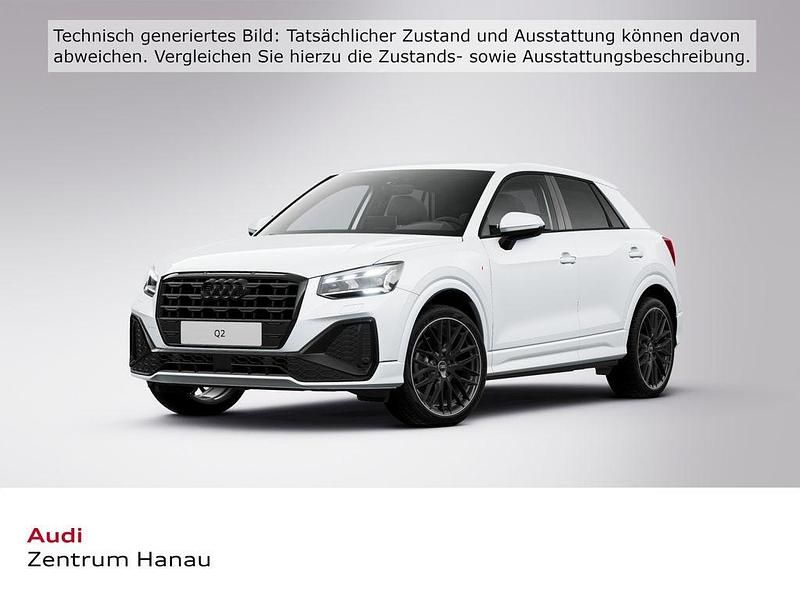 Gletscherweiß metallic Gebraucht 2025 Audi Q2 S-Line SUV | 42.205 € - Bild 1/4