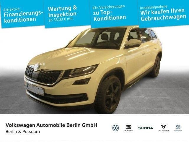 Moonweiß perleffekt Gebraucht 2018 Skoda Kodiaq Style SUV | 26.870 € (Fairer Preis) - Bild 1/4