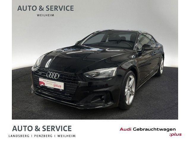 Mythosschwarz metallic Gebraucht 2021 Audi A5 Ambiente Coupé | 34.990 € (Fairer Preis) - Bild 1/4