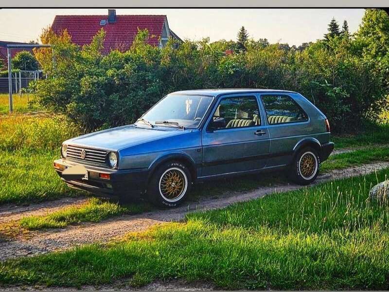 Blau Gebraucht 1990 VW Golf II Limousine | 3.100 € - Bild 1/2