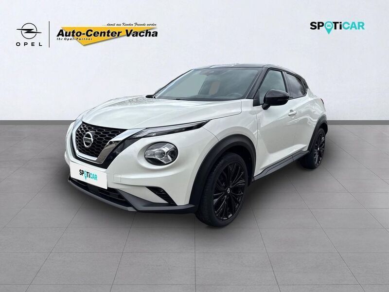 Pearl white/black m Gebraucht 2021 Nissan Juke Enigma SUV | 18.900 € (Fairer Preis) - Bild 1/4