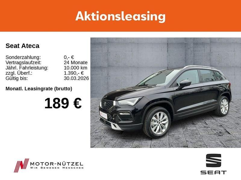 Neu Seat Ateca 150 PS (110 kW) 2026 Schwarz SUV