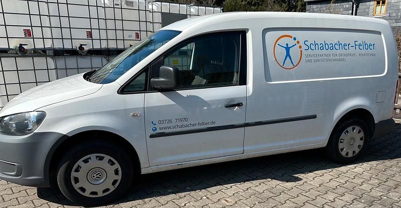 Second-hand VW Caddy 100 CP (73 kW) 2012 Alb Monovolum