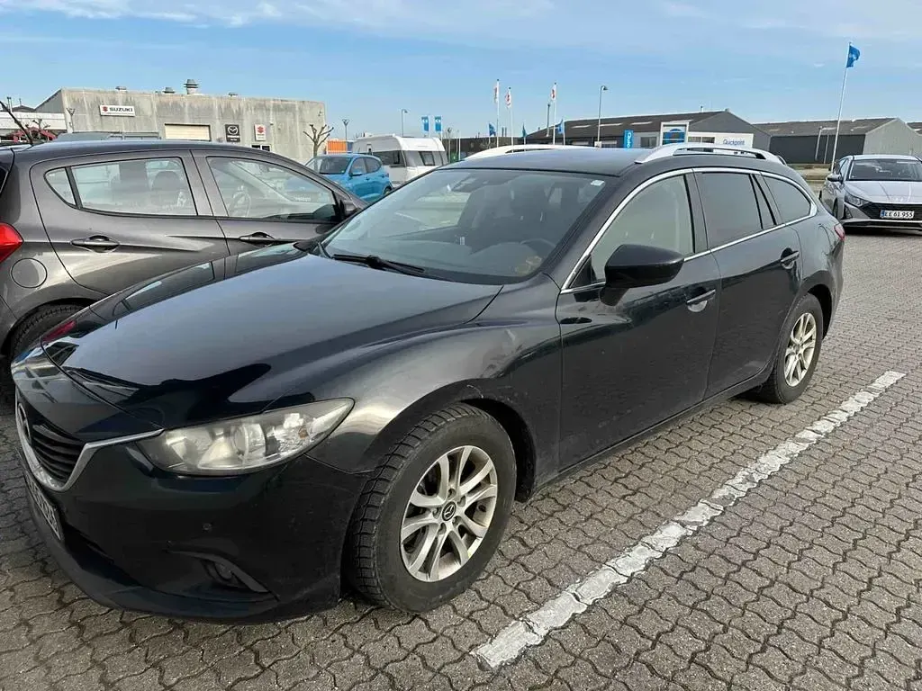 Używany Mazda 6 Prime-Line 150 KM (110 kW) 2014 Czarny Sedan/Limuzyna