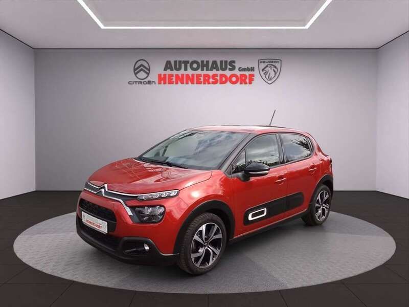 Rot Gebraucht 2022 Citroën C3 PureTech Kleinwagen | 13.980 € (Fairer Preis) - Bild 1/4
