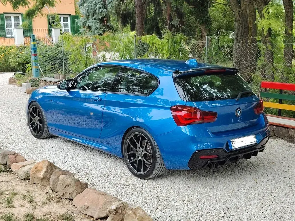 Gebraucht BMW 116 M Sport 109 PS (80 kW) 2018 Blau Kleinwagen
