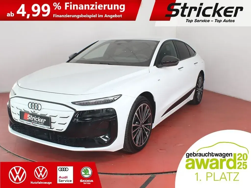 Neu Audi A6 e-tron S-Line 210 kW (286 PS) 2025 Weiß Limousine