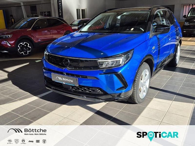 Blau/metallic lackierung drei schichten perlglänzend Gebraucht 2024 Opel Grandland X GS Line SUV | 28.780 € (Guter Preis) - Bild 1/4