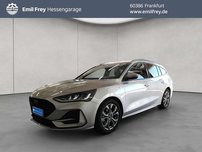 Moondust silber metallic Gebraucht 2023 Ford Focus ST-Line X Kombi | 23.550 € (Fairer Preis) - Bild 1/4