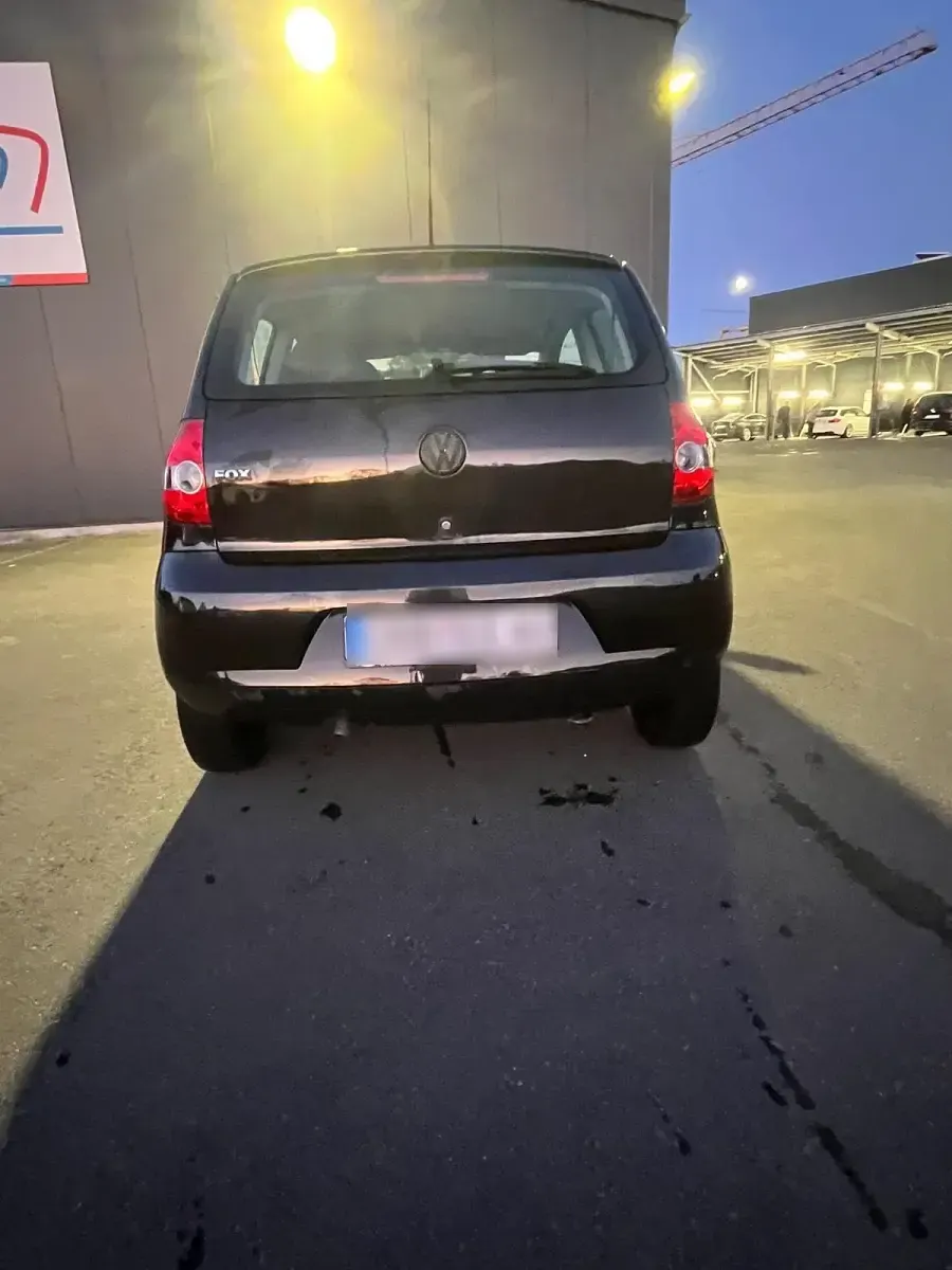 Brugt VW Fox 55 HK (40 kW) 2007 Sort Hatchback