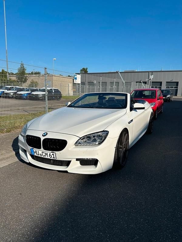 Weiß Gebraucht 2013 BMW 640 Cabriolet Performance Cabrio | 22.900 € (Guter Preis) - Bild 1/4