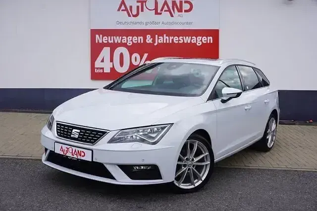 Gebraucht Seat Leon XCELLENCE 150 PS (110 kW) 2020 Nevada weiß Kombi