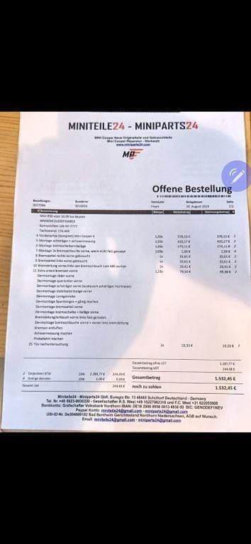 Usata Mini Cooper 120 CV (88 kW) 2007 Bianco Utilitaria