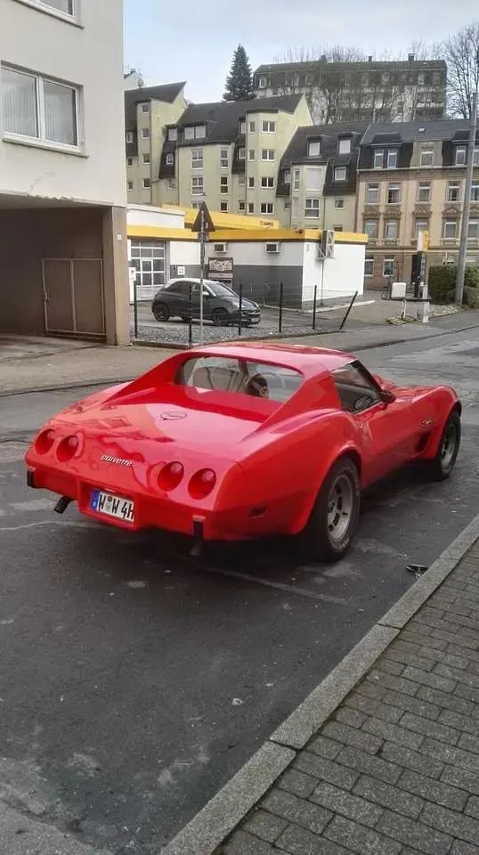 Gebraucht Corvette Stingray 184 PS (135 kW) 1977 Rot Coupé