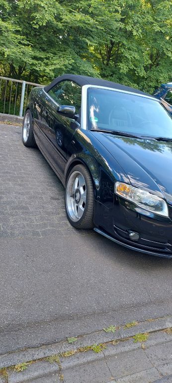 Schwarz Gebraucht 2007 Audi A4 Cabriolet Ambiente Cabrio | 4.400 € (Superpreis) - Bild 1/4