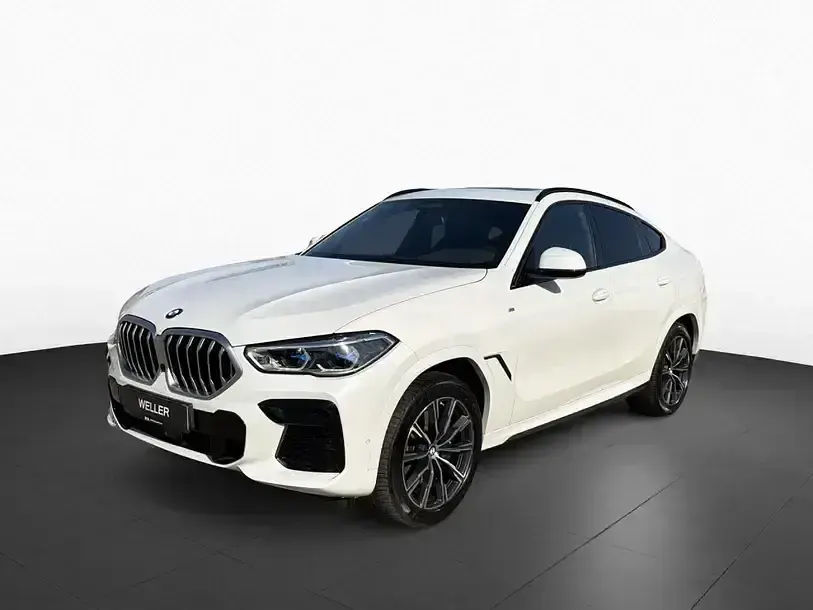 Gebraucht BMW X6 M Sport 340 PS (250 kW) 2023 Mineralweiß (weiß) SUV