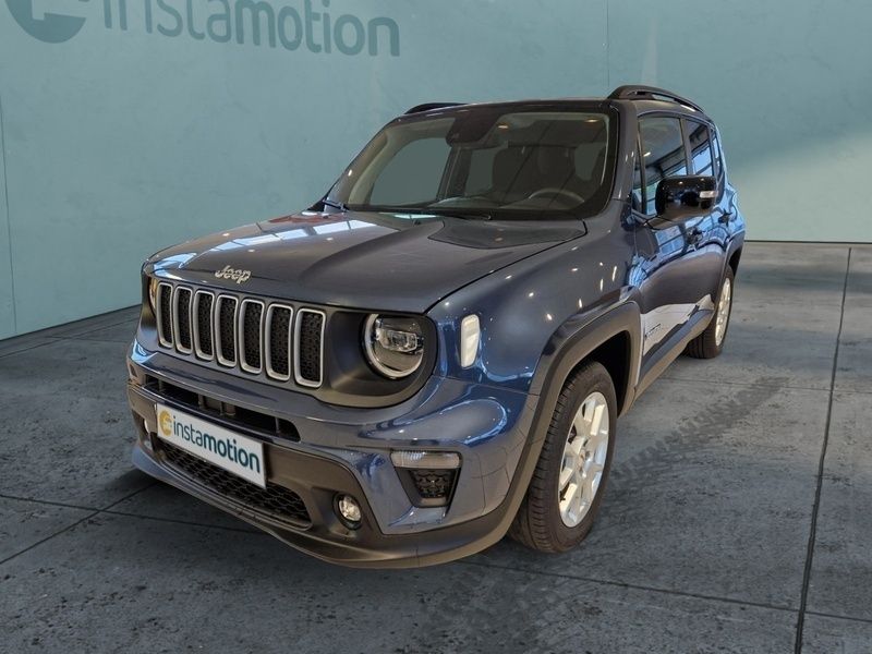 Blau Gebraucht 2023 Jeep Renegade Limited SUV | 28.140 € (Etwas zu teuer) - Bild 1/3