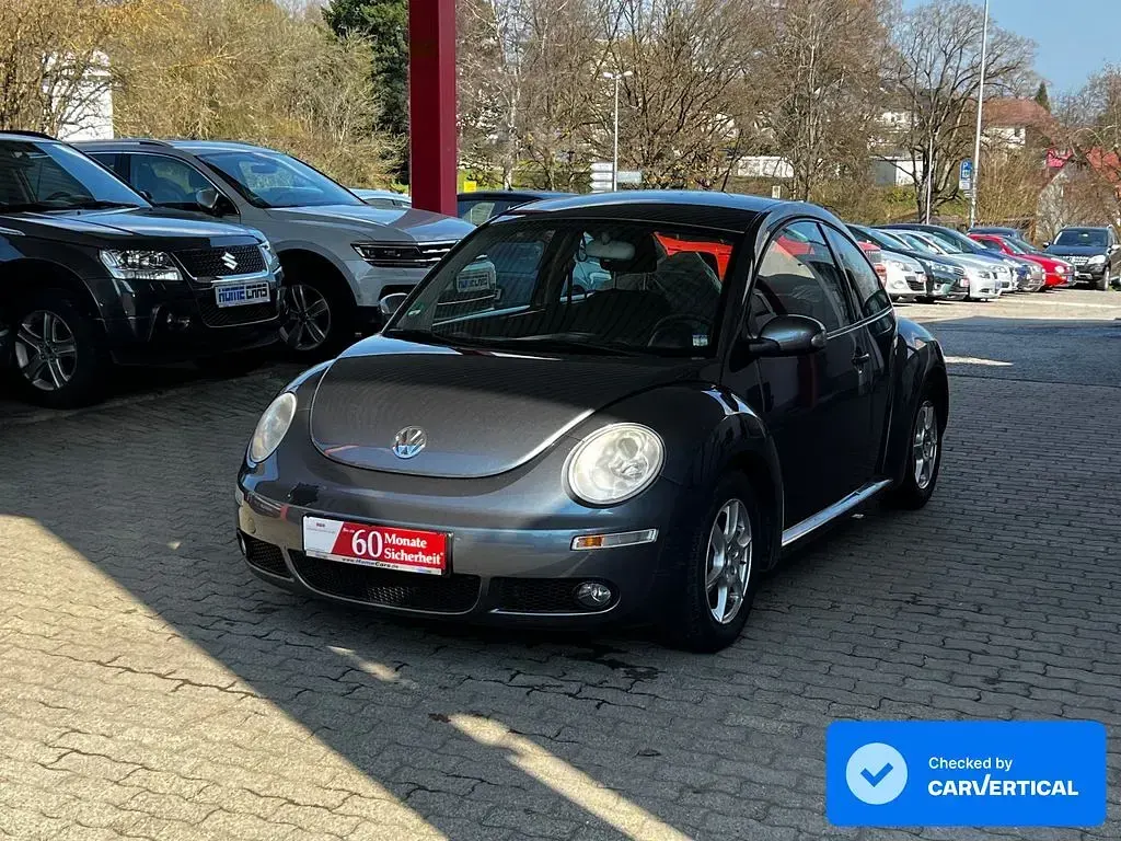 Gebraucht VW New Beetle 105 PS (77 kW) 2008 Platinum grey Kleinwagen