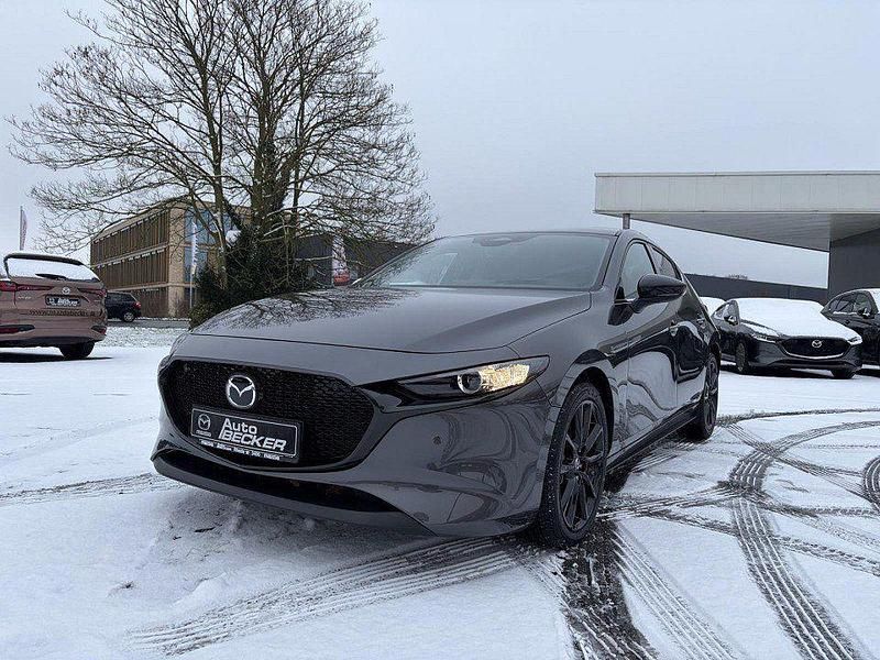 Neu Mazda 3 122 PS (89 kW) 2025 Machine gray Limousine