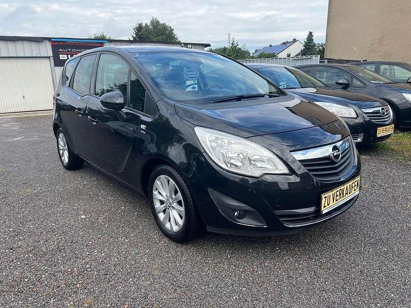 Gebraucht Opel Meriva Active 101 PS (74 kW) 2013 Schwarz Van / Kleinbus