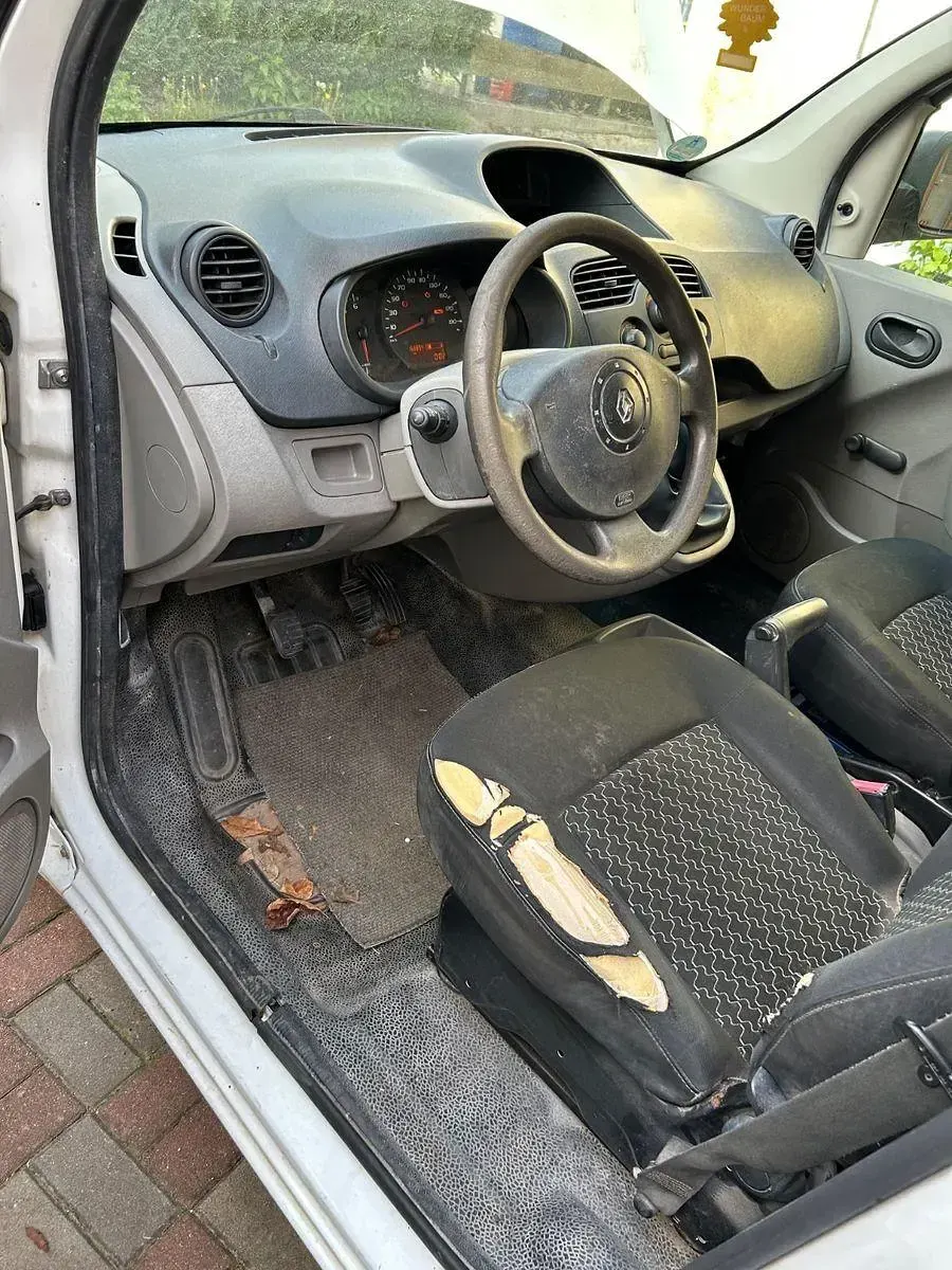 Gebraucht Renault Kangoo 86 PS (63 kW) 2010 Weiß Van / Kleinbus