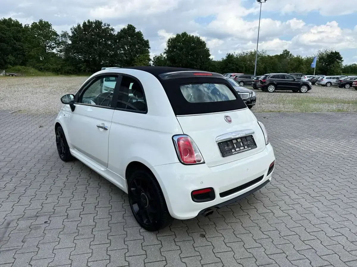 Gebraucht Fiat 500C S 86 PS (63 kW) 2014 Colore esterno (gelato weiss) Cabrio