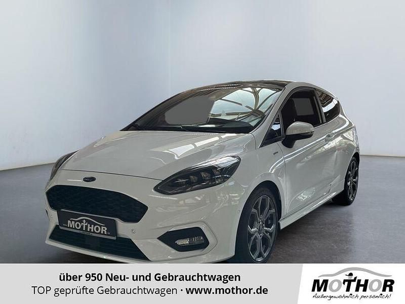 Frostweiß Gebraucht 2020 Ford Fiesta ST-Line X Kleinwagen | 12.290 € (Guter Preis) - Bild 1/4