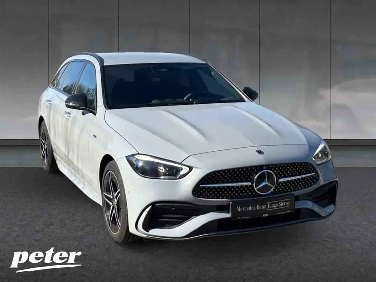 Gebraucht Mercedes C300e AMG 204 PS (150 kW) 2025 Manufaktur lack manufaktur alp Kombi