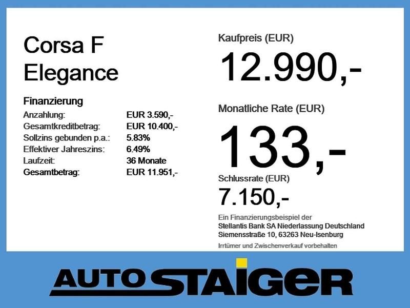 Gebraucht Opel Corsa Elegance 101 PS (74 kW) 2020 Power orange/dynamik orange Kleinwagen