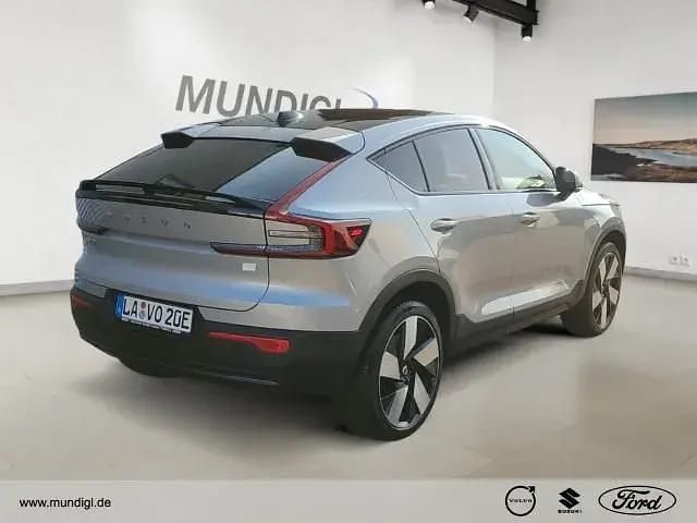 Gebraucht Volvo C40 Ultimate 300 kW (408 PS) 2024 Silver dawn / metallic (silber) SUV
