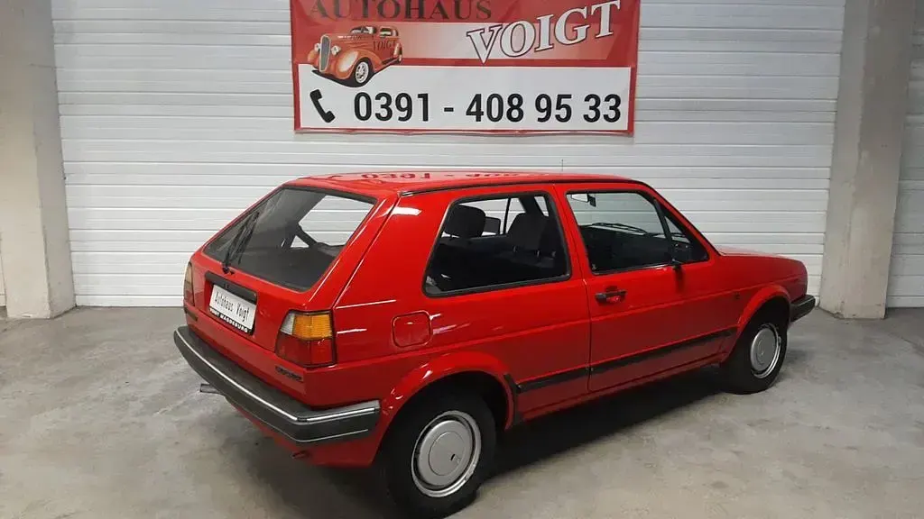 Gebraucht VW Golf II 72 PS (52 kW) 1987 Rot Kleinwagen