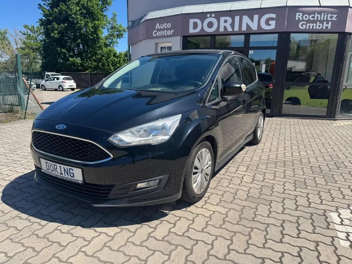 Gebraucht Ford C-MAX 101 PS (74 kW) 2017 Schwarz Van / Kleinbus