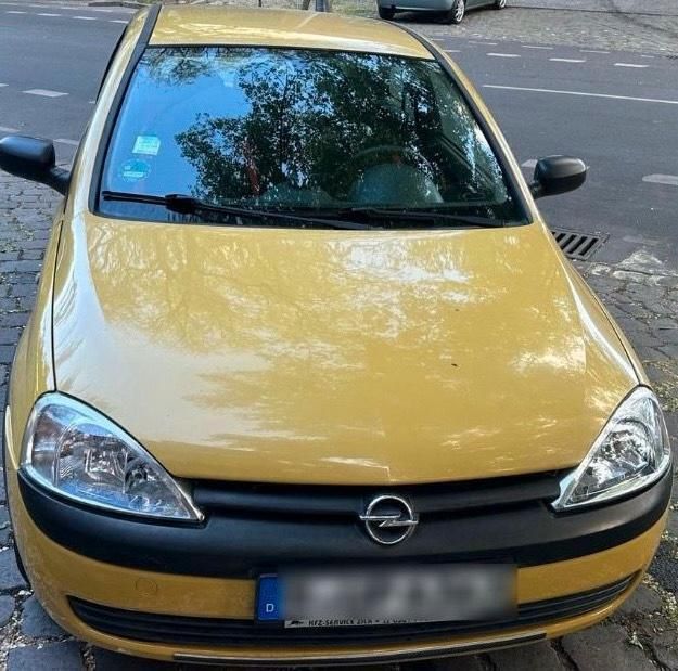 Gelb Gebraucht 2001 Opel Corsa Coupé | 1.700 € (Teuer) - Bild 1/4