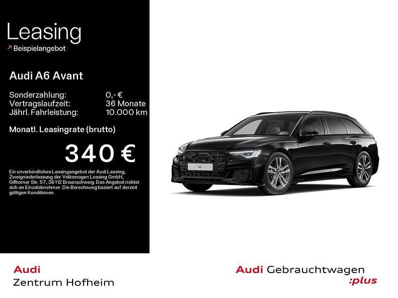 Mythosschwarz metallic Gebraucht 2025 Audi A6 S-Line Kombi | 49.490 € (Guter Preis) - Bild 1/1