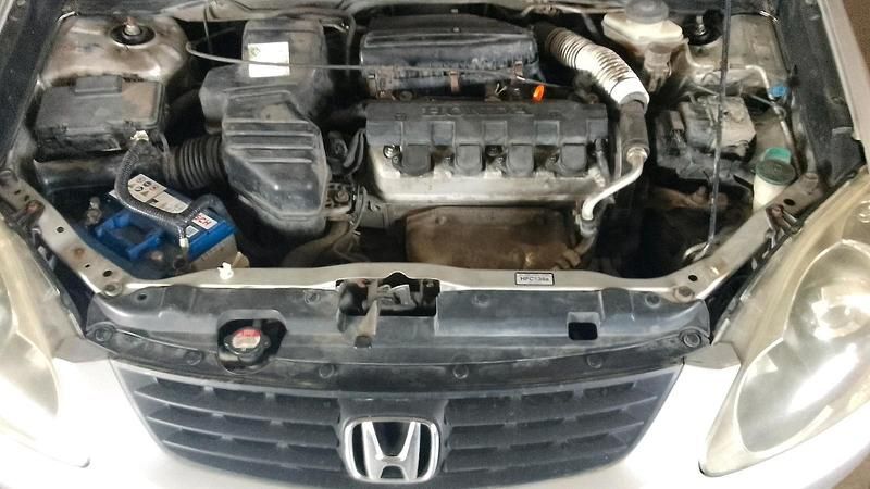 Gebraucht Honda Civic 90 PS (66 kW) 2004 Silber Limousine