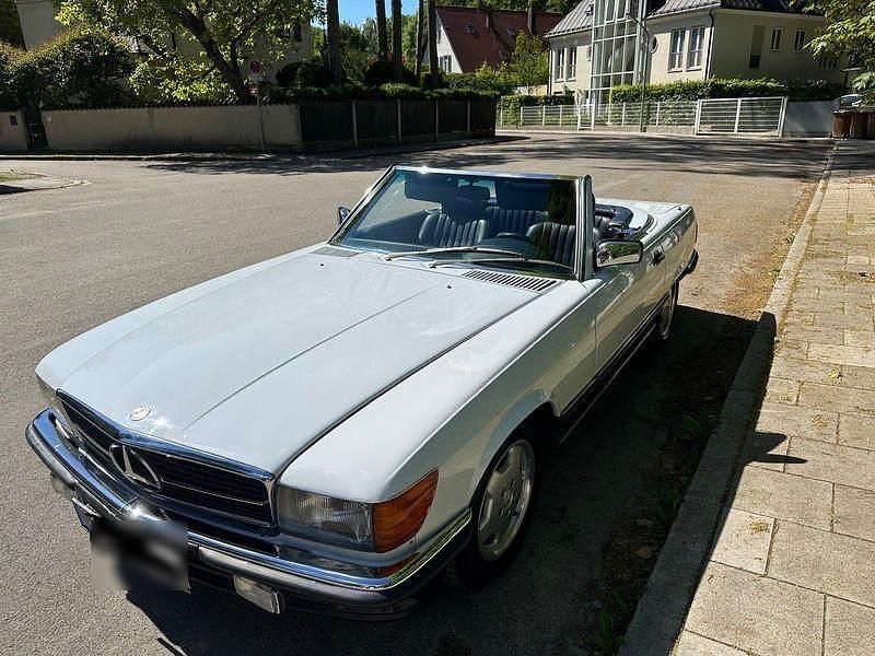 Gebraucht Mercedes SL300 188 PS (138 kW) 1986 Weiß Cabrio