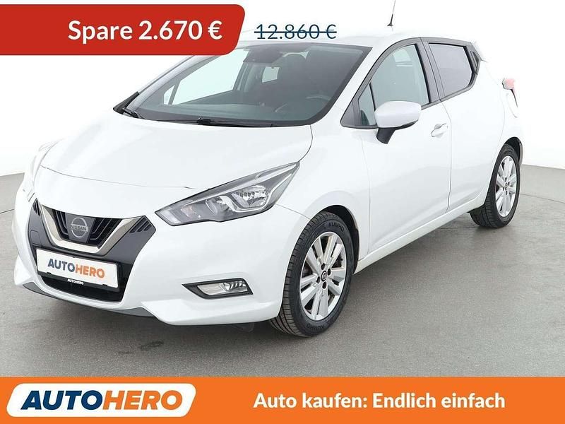 Gebraucht Nissan Micra N-TEC 101 PS (74 kW) 2020 Weiß Kleinwagen