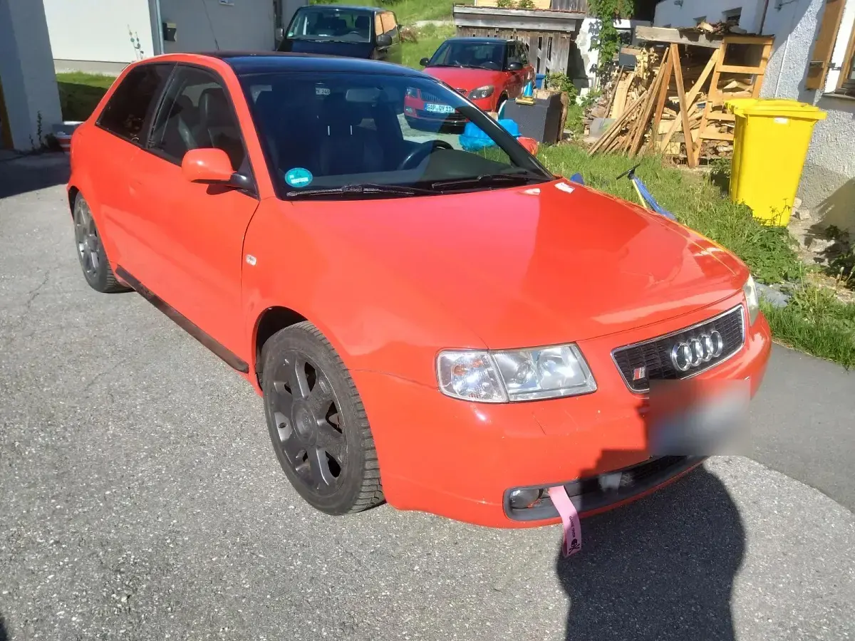 Brugt Audi S3 209 HK (153 kW) 2000 Rød Hatchback