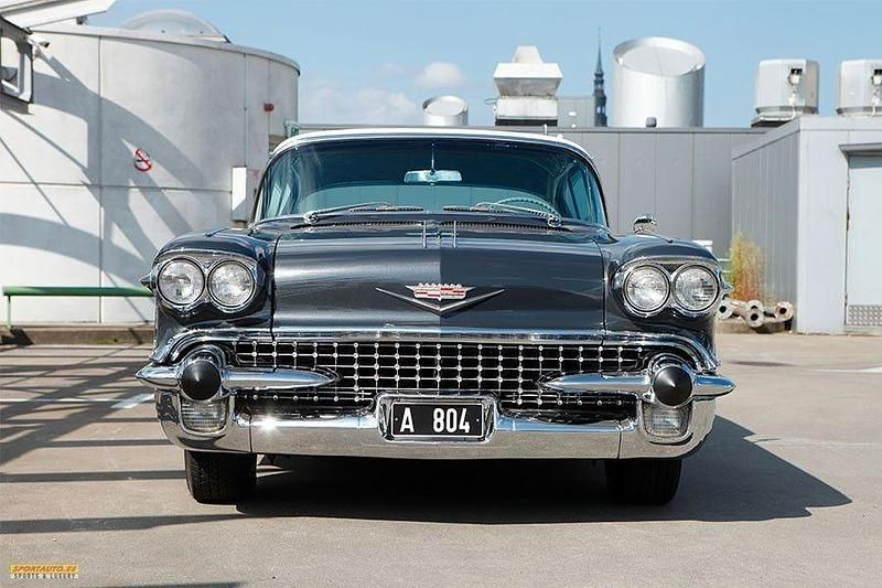 Second-hand Cadillac Coupé DeVille 314 CP (230 kW) 1958 Gri Coupe