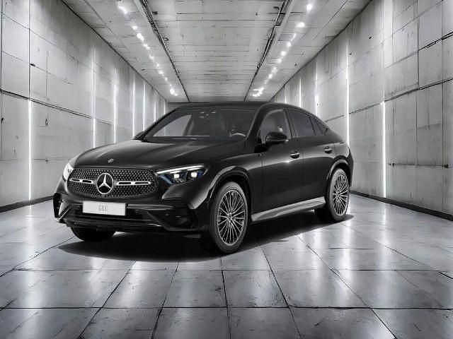 Metalliclack obsidianschwarz (metallic) Gebraucht 2023 Mercedes GLC300 AMG line Coupé | 56.996 € (Guter Preis) - Bild 1/4