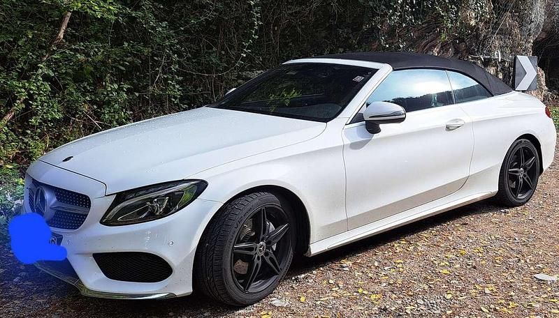 Weiß Gebraucht 2018 Mercedes C180 Cabrio | 25.500 € (Fairer Preis) - Bild 1/4