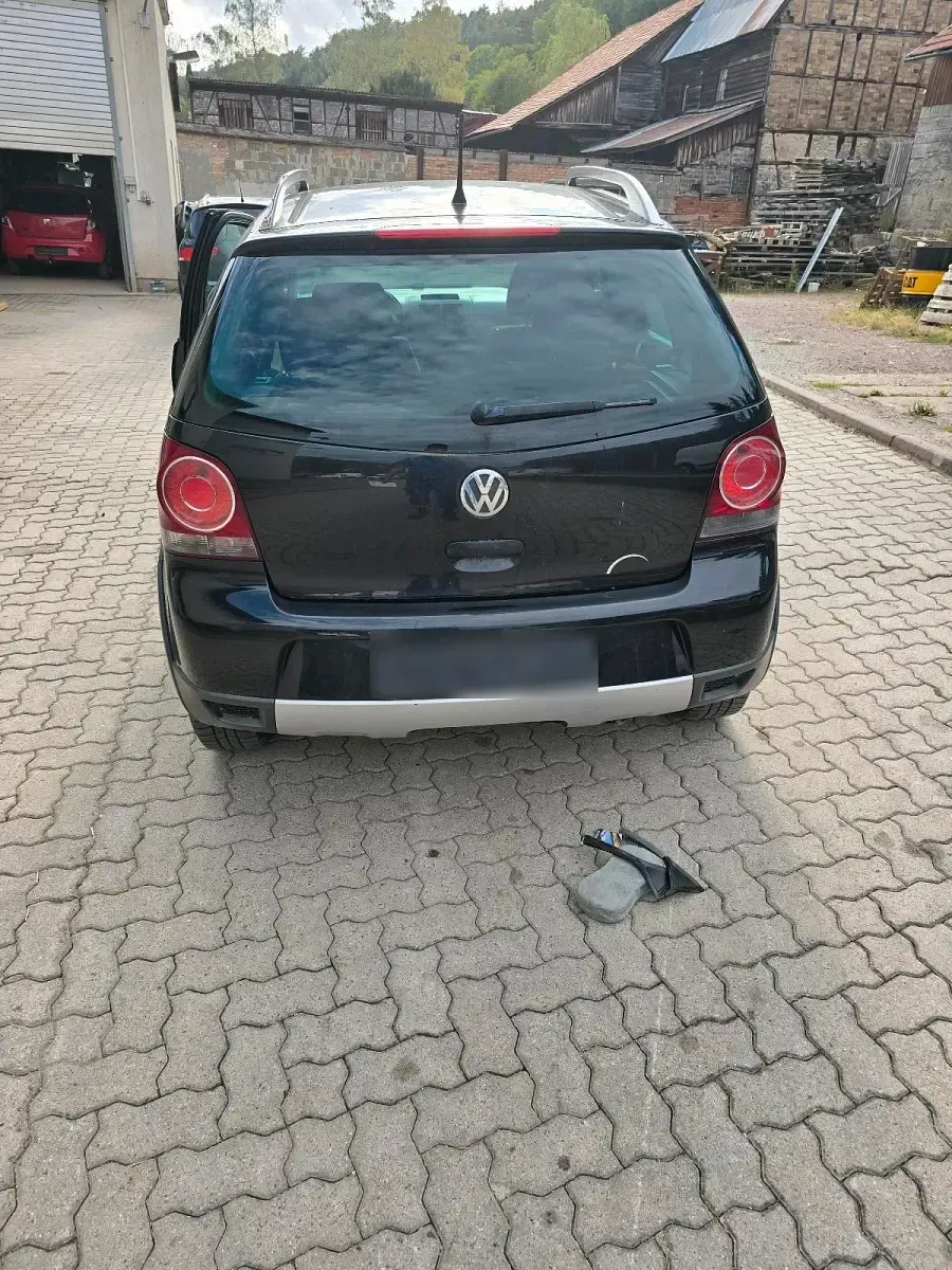 Gebraucht VW Polo Cross 101 PS (74 kW) 2008 Schwarz Kleinwagen