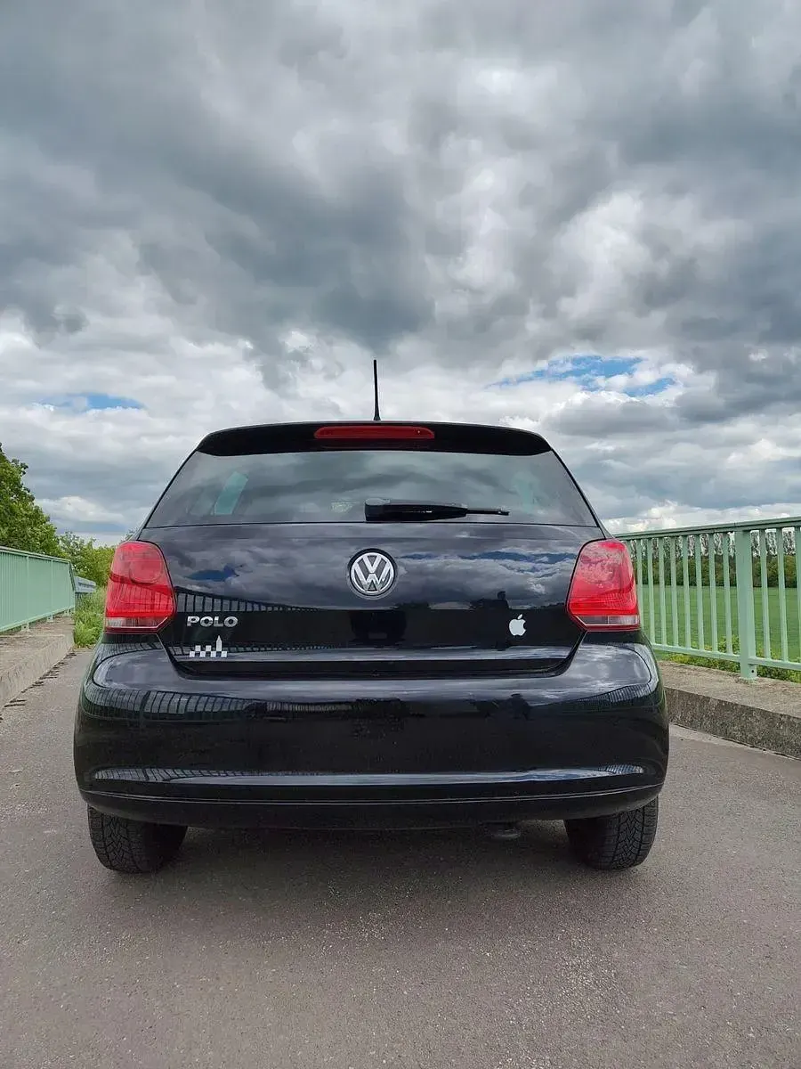 Usata VW Polo Trendline 60 CV (44 kW) 2013 Nero Utilitaria