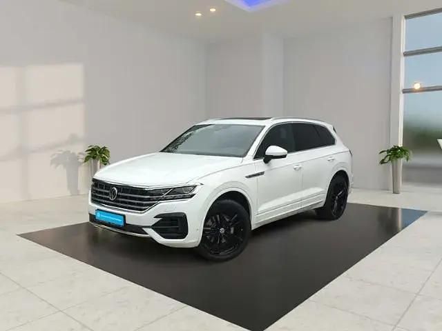 Gebraucht VW Touareg R-line 286 PS (210 kW) 2018 Weiß SUV