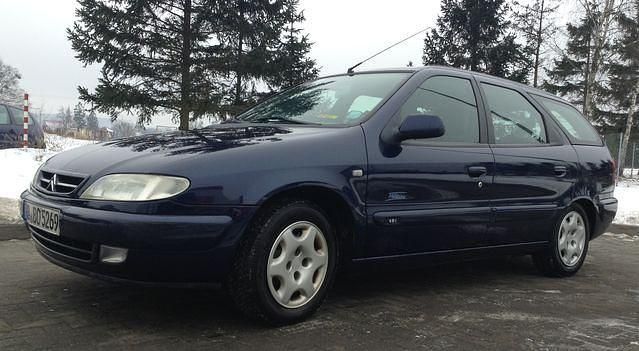 Blau Gebraucht 1999 Citroën Xsara Kombi | 550 € - Bild 1/4