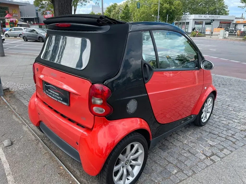 Gebraucht Smart ForTwo Cabrio Passion 41 PS (30 kW) 2007 Schwarz Cabrio