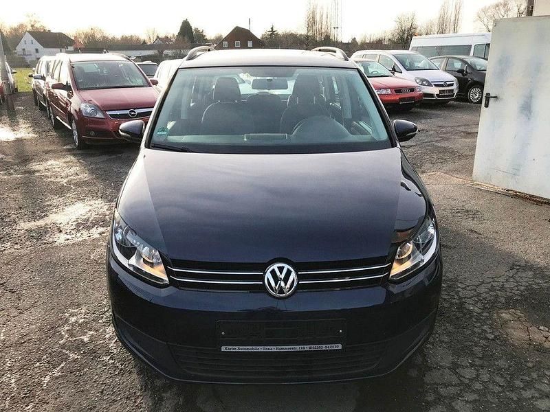 Gebraucht VW Touran Trendline 105 PS (77 kW) 2010 Blau Van / Kleinbus